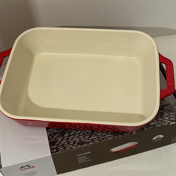 Staub Kitchen Staub Ceramic Gratin Dish Brand New Poshmark
